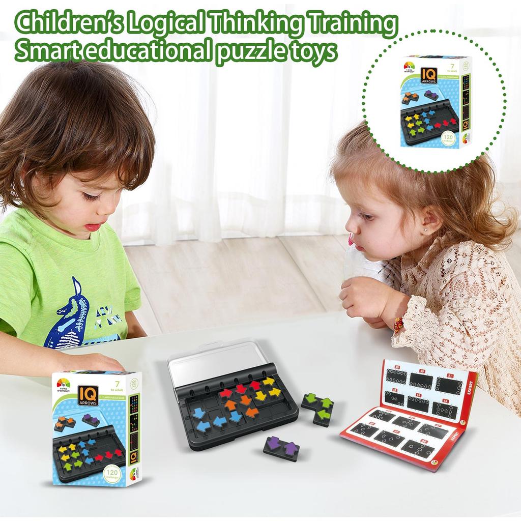 Brain Teaser, Puzzle Game For Enhanced Thinking Skills, Portable With Case,Educational Toys Suitable For Children.