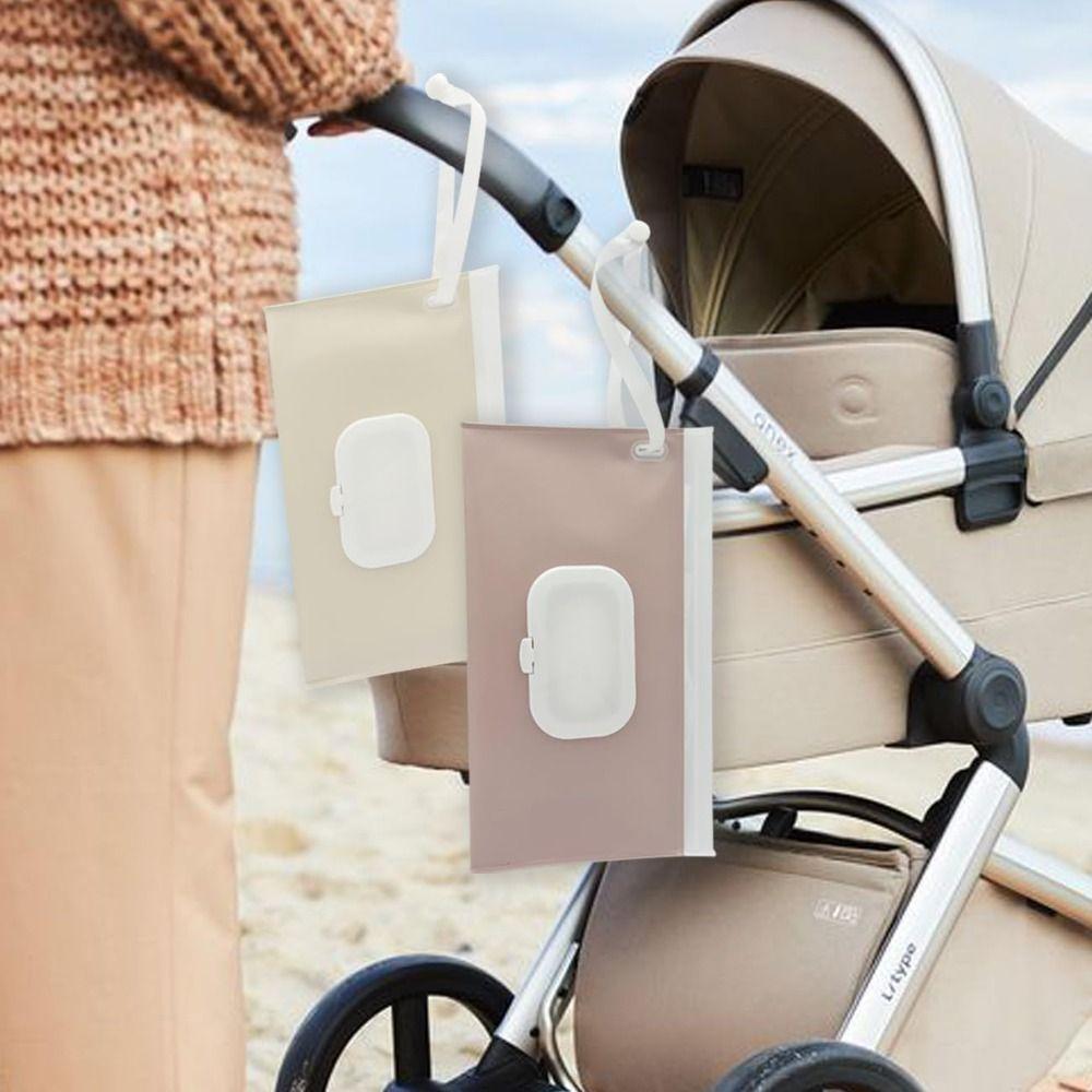 New Portable Wipes Dispenser Refillable Resuable Wipes Holder Wipes Container for Travel