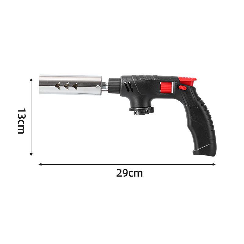 Extended Butane Gas Torch Long Nozzle Portable Refillable for Outdoor Camping BBQ Welding Home Cooking