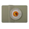 Nordic Style Explosive PU Leather Cloth Pattern Placemat Waterproof, Oil-proof and High Temperature Resistant, Easy To Clean, a Must for Hotels
