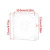 Quiet 12cm 4Pin Computer Case Fan 45CFM Airflow Durability ABS Material Forward Airflow Design