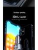 120W Dual Car Charger for Xiaomi and Apple - Super Fast Charging Adapter