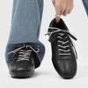 Mens Retro Style Lace-Up Comfortable Casual Shoes Daily Wear Lightweight Rubber Sole Breathable Upper