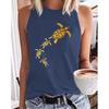 3D Printed Vest Women's Retro Streetwear Y2k Oversized Vest Off Shoulder Sleeveless New Women's Vest