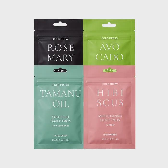 Rosemary/Hibiscus/Avocado/Tamanu Oil Scalp Pack 4 Types