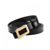 Women'S Belt Fashion Thin Belt Decorative Dress Versatile New Skirt Smooth Buckle Women'S Belt Women'S