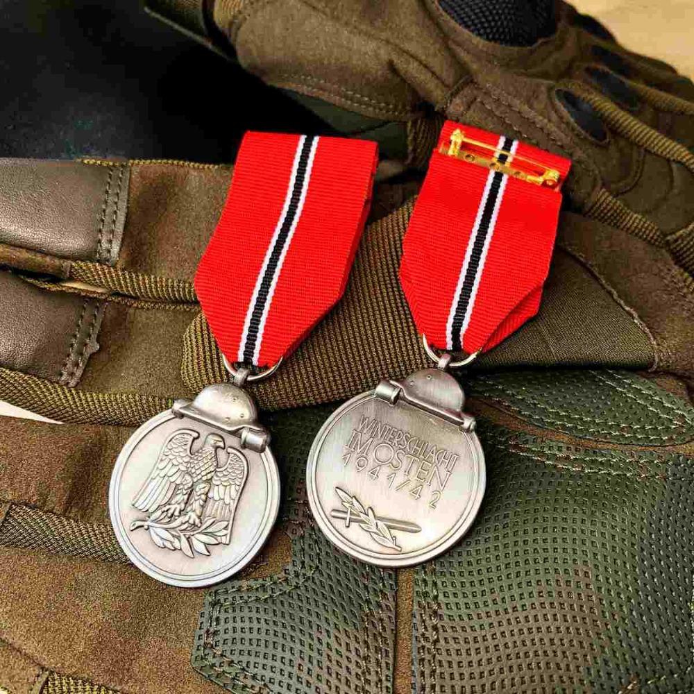 Winter Medal of the German Eastern Front, Frozen Meat Medal, Commemorative Medal, Soviet Emblem, Metal Medal Listing
