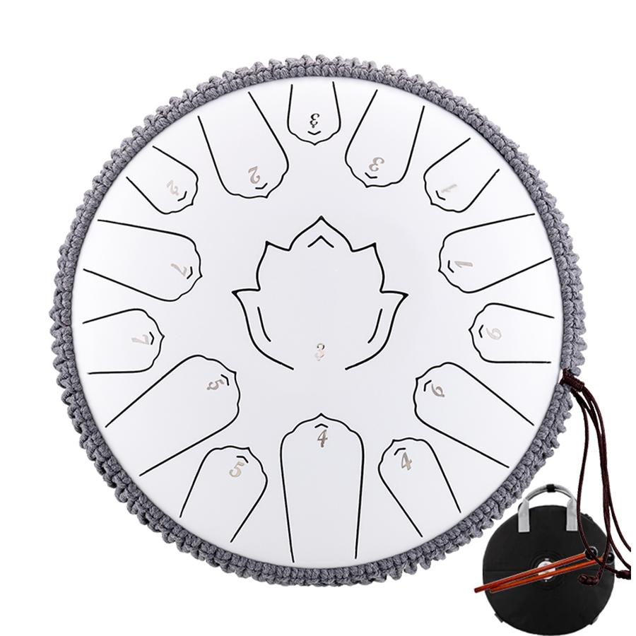 Hluru 15 Notes Steel Tongue Drum