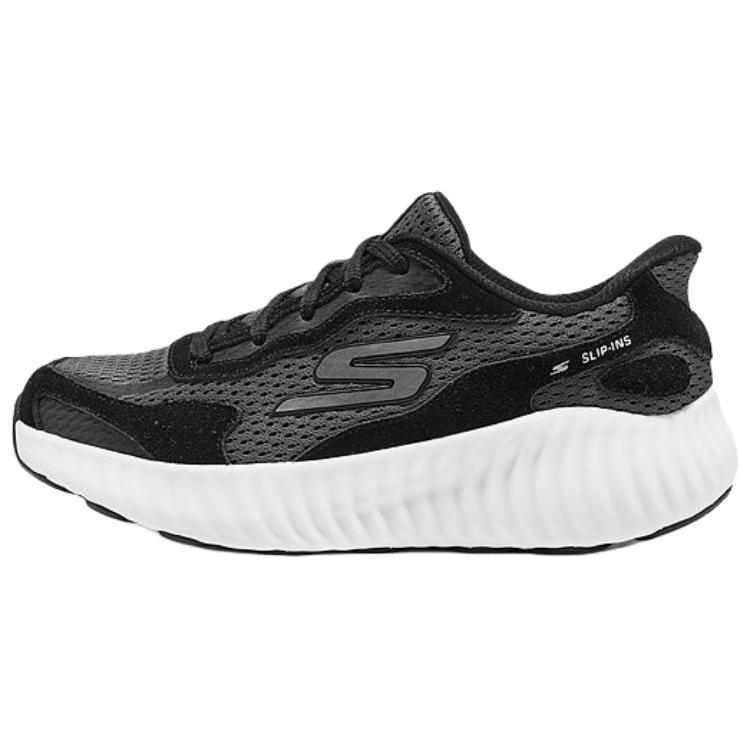 Skechers Go Series Удобные Мягкие Прочные Низкие Беговые Кроссовки Женские Кроссовки Черный 128647-BKGY 36