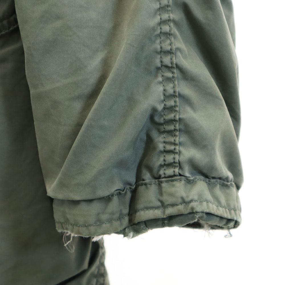 US AIR FORCE 80s DLA Vintage N-3B Flight jacket M Military Jacket Hood Men's Used