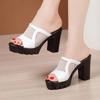 Sapatos de mulher – Sandálias de salto