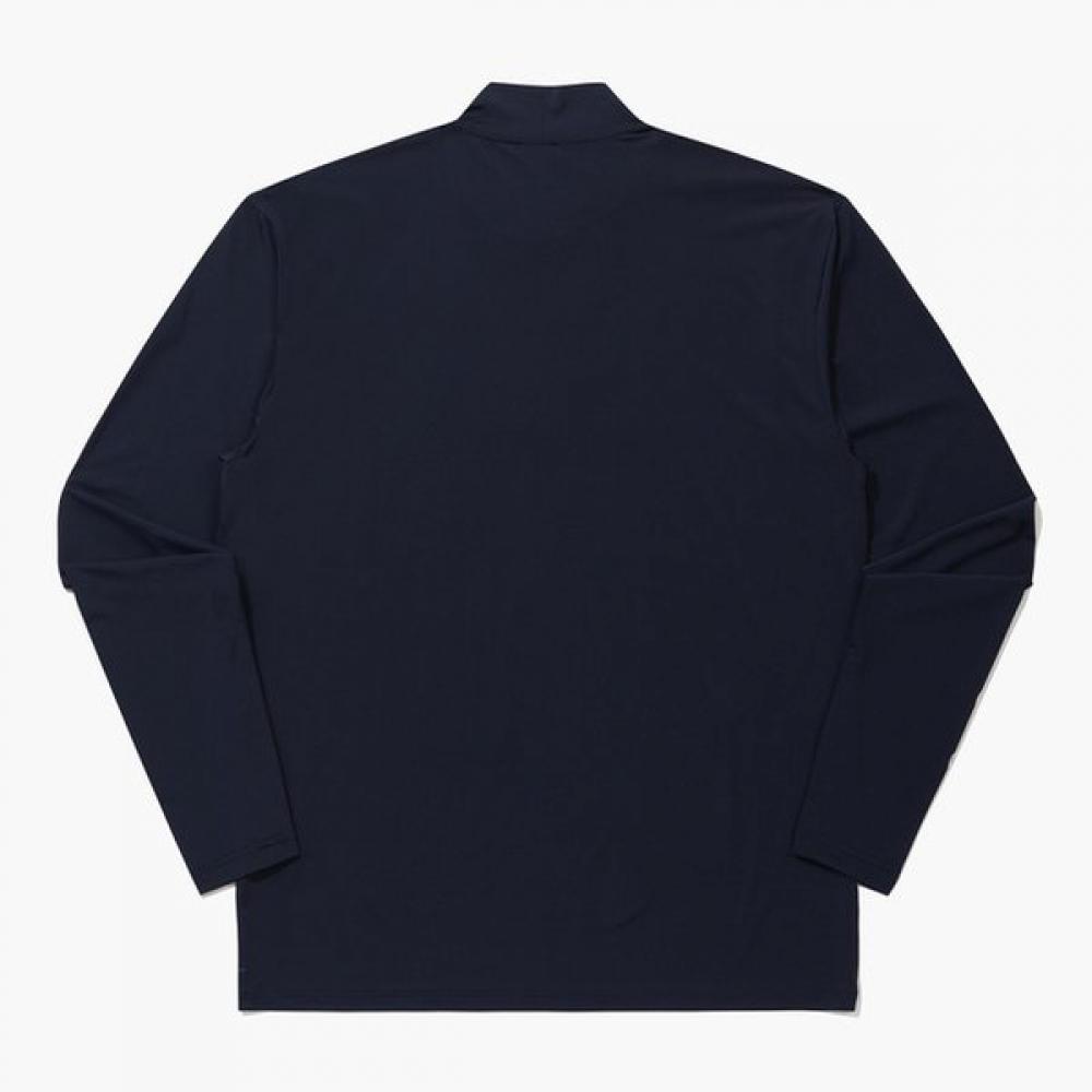 MunSingwear Men S Cool Long Sleeve baSe Layer Dark Navy  Mq221ptl41 