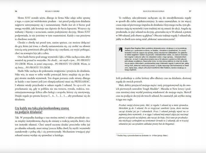 Reguła 5 Sekund. Mel Robbins