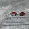 Bohemian Water Drop Ruby Earrings Pendants - Women's European & American Style Jewelry