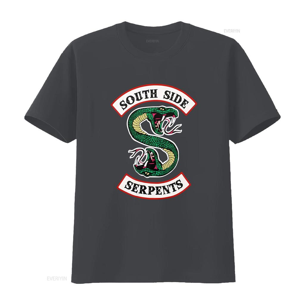 Riverdale Unisexs T Shirt South Side Serpents Size S Small Double Sided Snake Vintage Slightly Graphic Versatile
