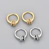 925 Silver Earrings For Women Trendy Heart Star Zircon Earring Jewelry Prevent Allergy Party Accessories Gift