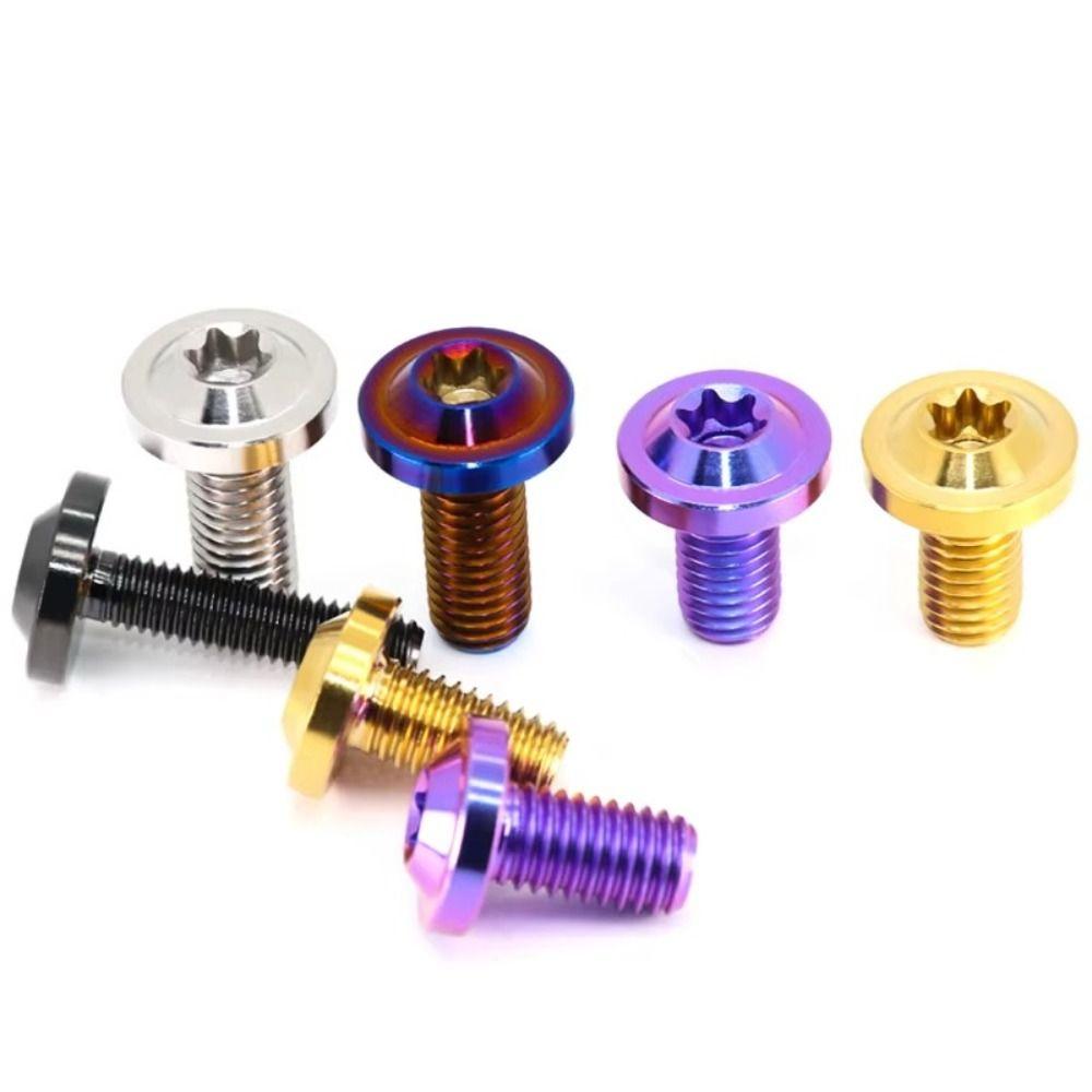 M6x15 Titanium Bolts M6x10 T30 Torx Bolts High Quality Titanium Screws