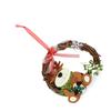 Christmas Decorative Rattan Wreath Christmas Vine Circle Wreaths DIY Christmas Craft Interior Decoration for Home Party