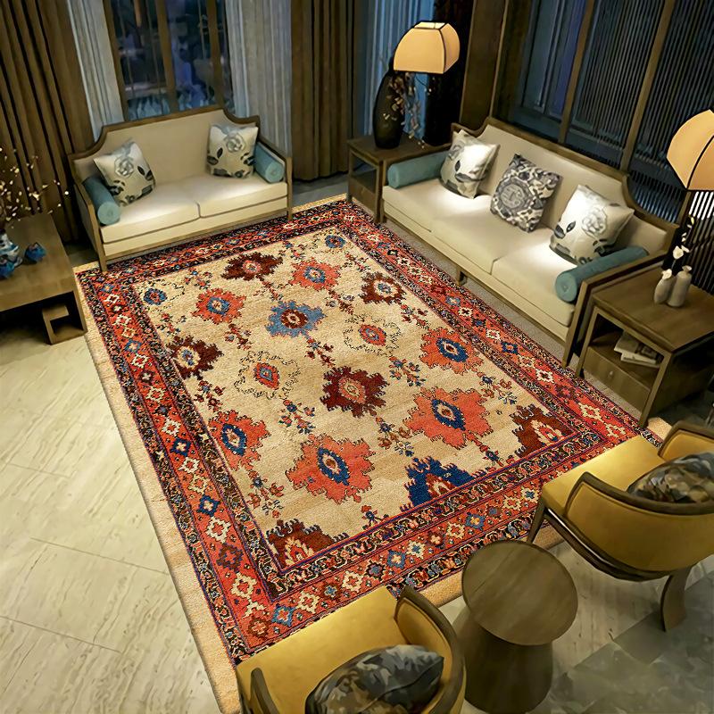 European Style Carpet Living Room Simple Coffee Table Sofa Bedroom Bedside Carpet Household Large Area Carpet