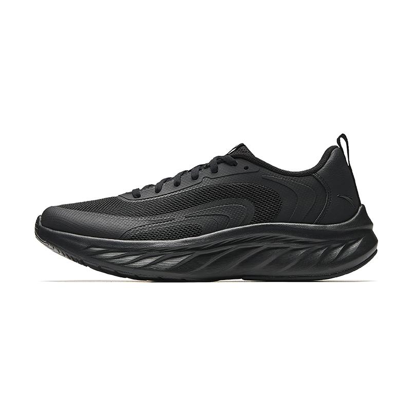 Anta Lingyu 2026 Summer Running Shoes Thick Sole Men sneaker Basic-Black 912635504-2 39