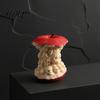 Novelty Office Desk Accessory 3D Printed Apples Skull Figurine Spooky Skeleton Halloween Home Decor Sculpture Gothic Desktop Decor Personalized