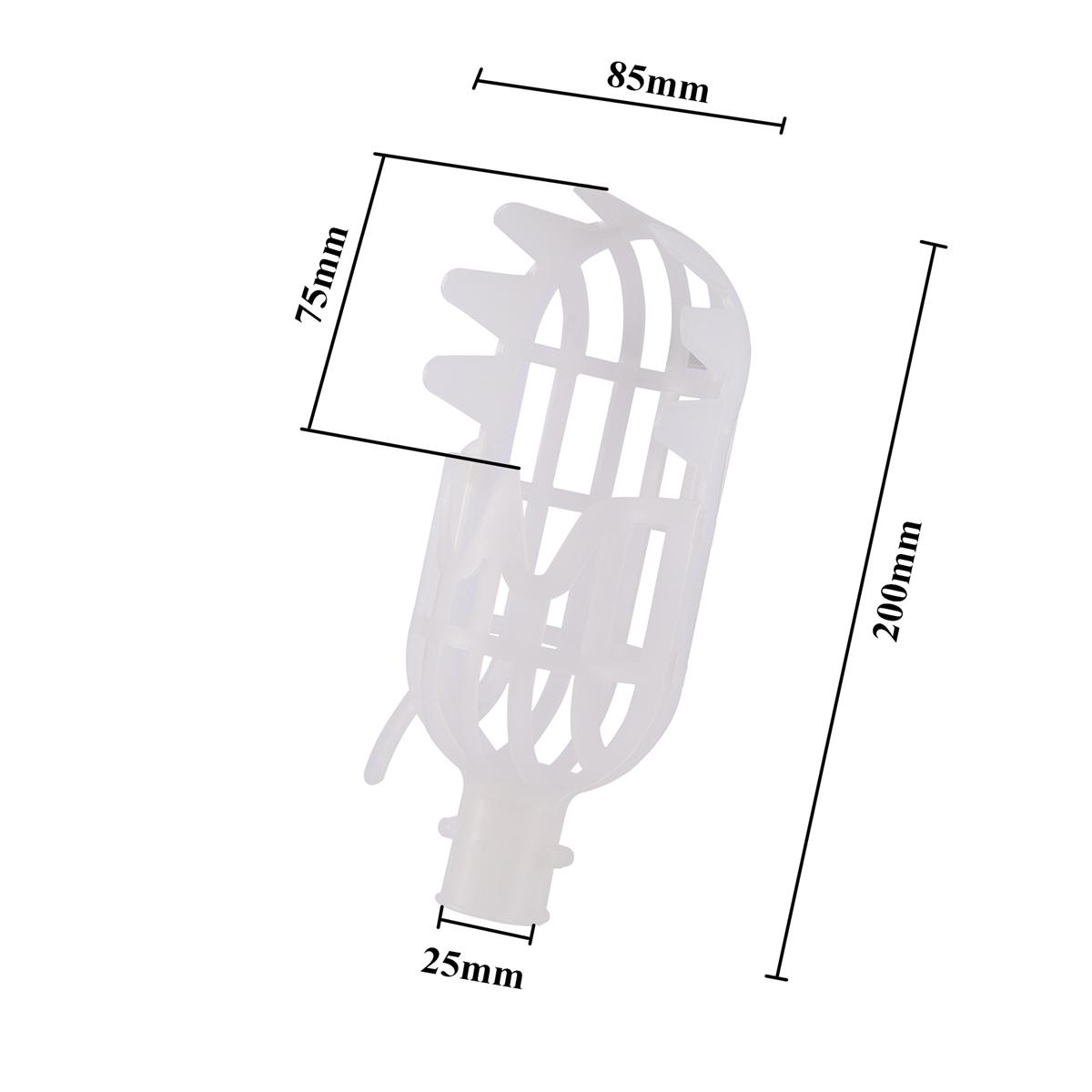 1Pc High-altitude Plastic Fruit Picking Tool Garden Orchard Field Basket Fruit Picker Head Apple Pear Peach Lemon Fruits Picking