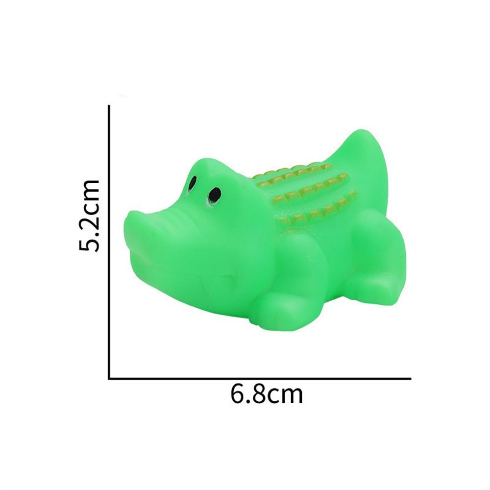 Squeeze Sound Squeaky Colorful Swimming Water Toys Bath Toys Float Shower Toy Baby Bath Toys