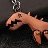 Keychain Pendant Dinosaur Shape Lightweight Durable Keychain Portable Creative Fun Keychain for Bags Car Keys