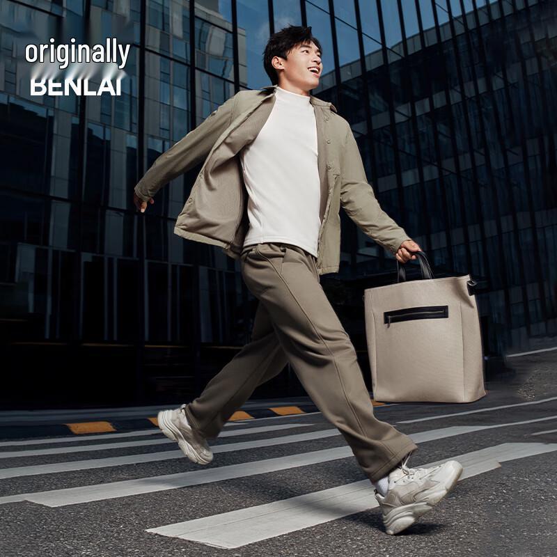 BENLAI Herren Fleecegefütterte Wasserabweisende Schnelltrocknende Jacke