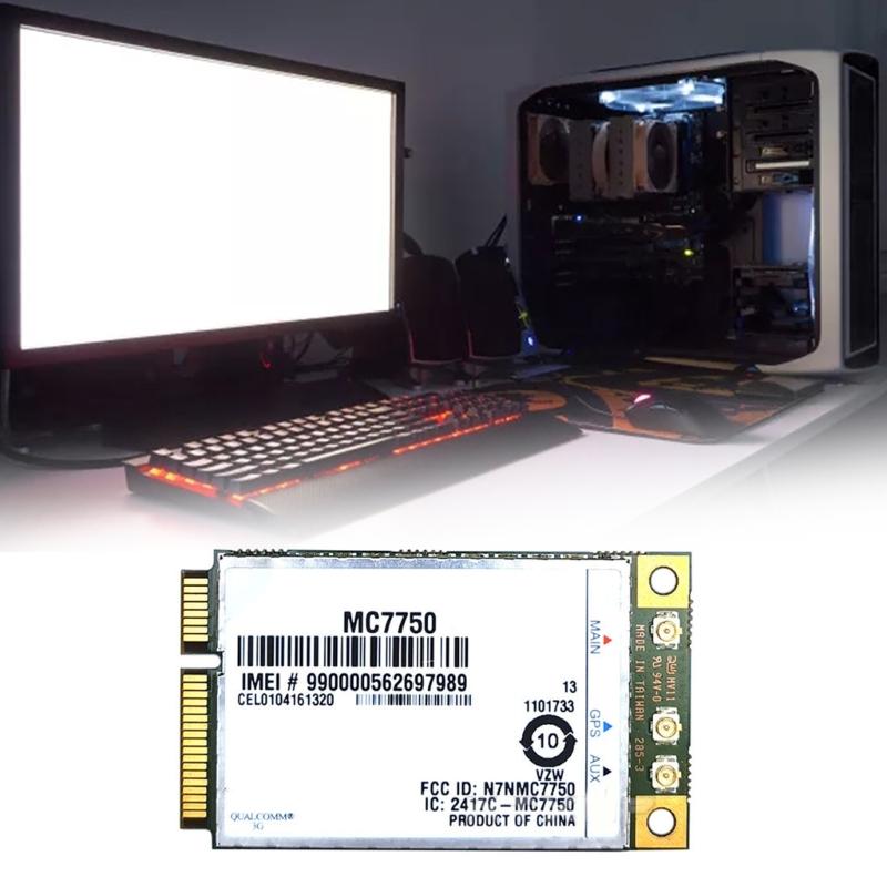 PCIe Laptop Adapter 3G 4G-Modul MC7750 CDMA Trådløst Wifi-kort Understøtter Modem - 3G-CDMA, 3G-HSPA, 4G-LTE
