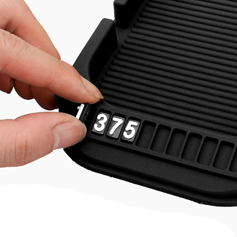 Multi-Functional Car Anti-Slip Mat Auto Phone Holder Non Slip Sticky Dash Phone Mount Silicone Dashboard Car Interior Gadget