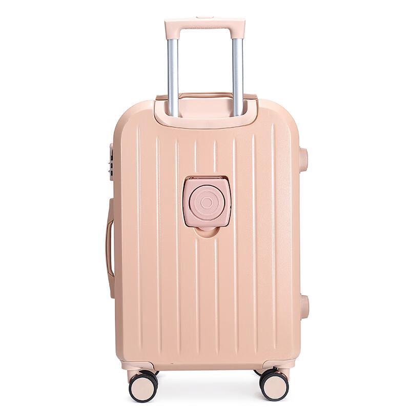 LIDU 913B Multi-functional Zipper Carry-On Luggage 20 inch