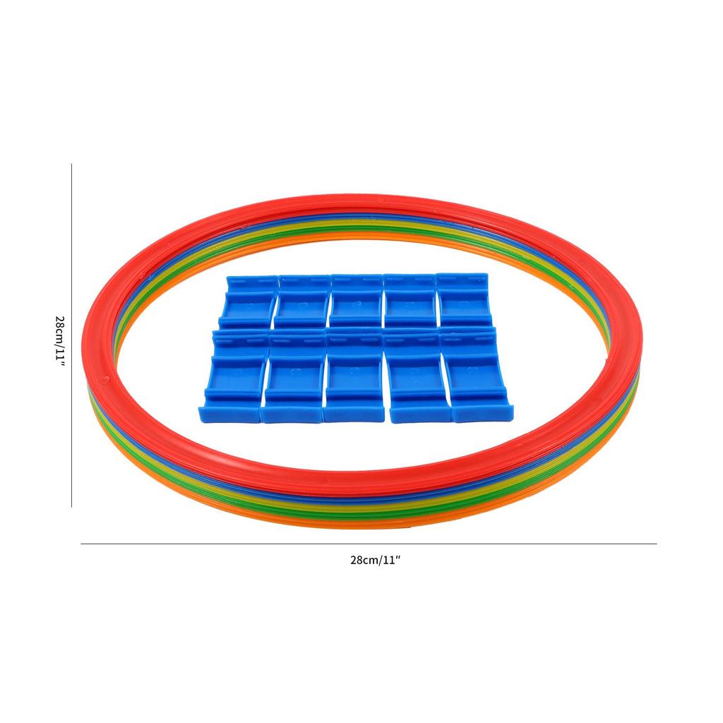 Carnival Bean Bag Toss Set with Ring Toss and Logo Bucket for Sensory Integration Training