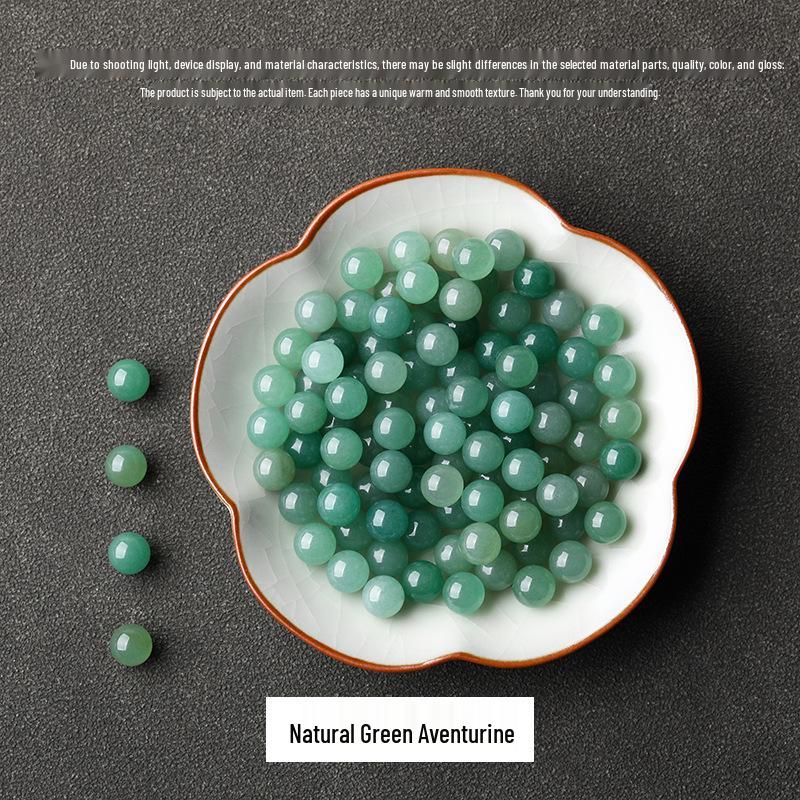 Pedras Soltas de Jade Ágata de Cristal Natural para Acessórios de Joias DIY