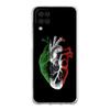 Phone Case For Samsung A13 A33 A35 A55 A73 A53 A23 A51 A71 A21S A12 A31 A41 A05s A03S A15 A25 A32 5G Clear Cover ITALY Flag