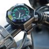 All Weather Resistant Motorcycle Dashboard Gauge Time Display Device Metal Octagonal Clock Simple Installation Design