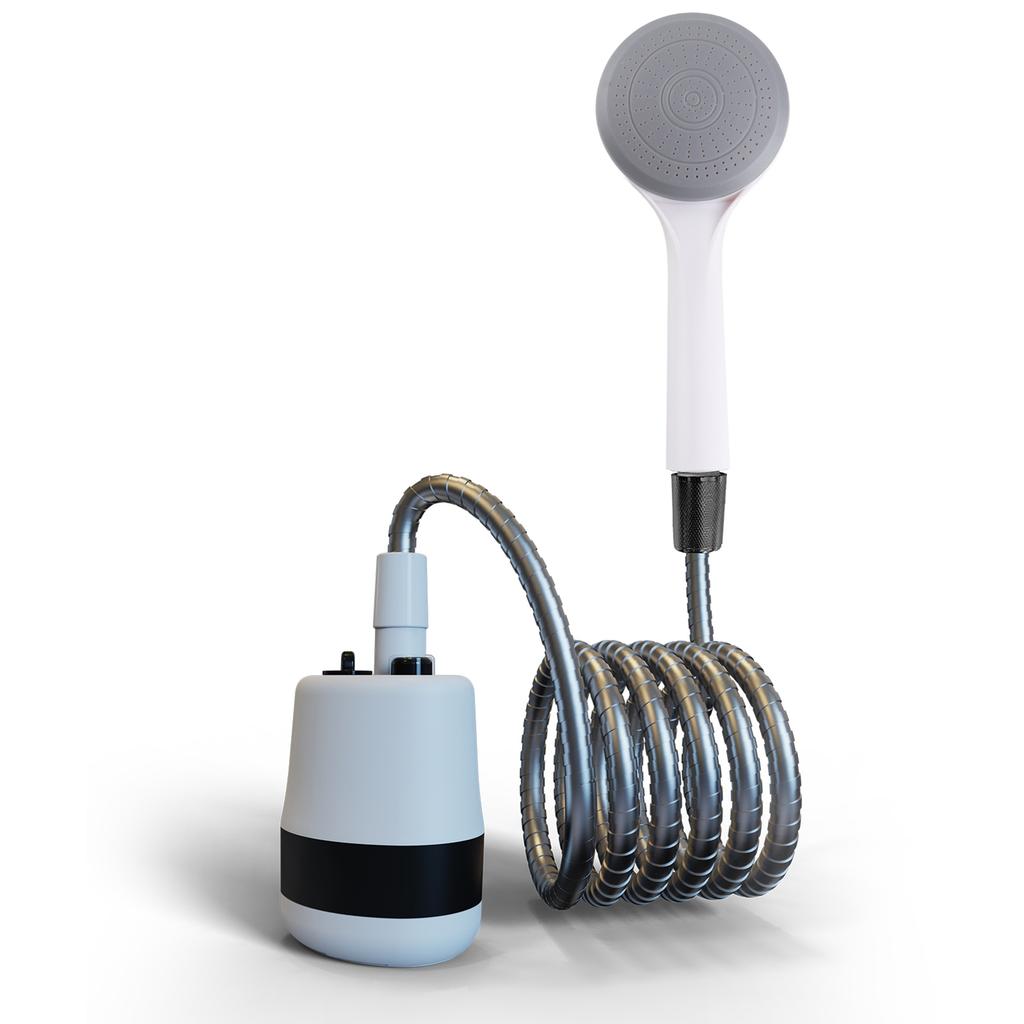 Doccia portatile Doccia da campeggio Doccia esterna Doccia elettrica portatile Soffione da campeggio ricaricabile compatto alimentato a batteria