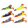 Soft Silicone Duck Fishing Lure, 3D Artificial Surface Duck Swimming Artificial Fishhooks 3D Fishing