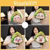 Plushie Zongzi Adorable Toy Cartoon Emoji Faces Girl Companion Present Festival