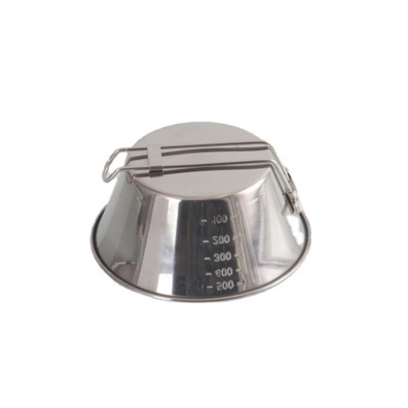 Portable 304 Stainless Steel Folding Camping Bowl 14cm