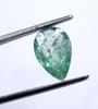 4.50 Carat Christmas Day Exclusive Offer Green Emerald Pear Shape Colombia Certified Gemstone SN65