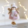 New Christmas Plush Angel Doll Pendant Ornaments Xmas Tree Hanging Decorations For Home Festive Party Decor 2025 New Year Gifts