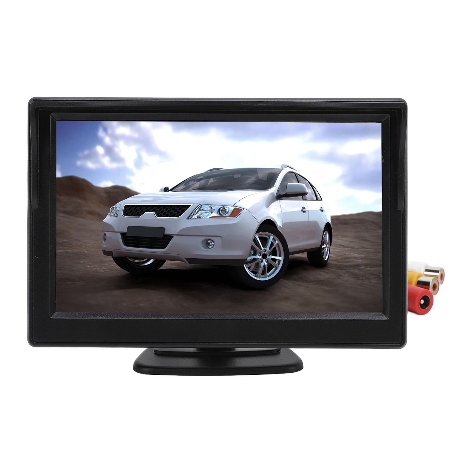 

Системы камеры заднего вида для автомобиля 5-дюймовый дисплей Инфракрасное ночное видение Водонепроницаемый Широкоугольный Реверсивный