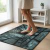 3D Visual Entrance Door Mat And Household Bathroom Floor Non- Mat