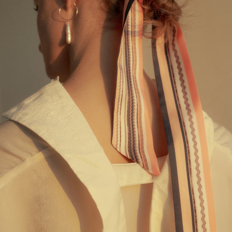 Saint Luxure Twilly Scarf Leo SL20SSTLE