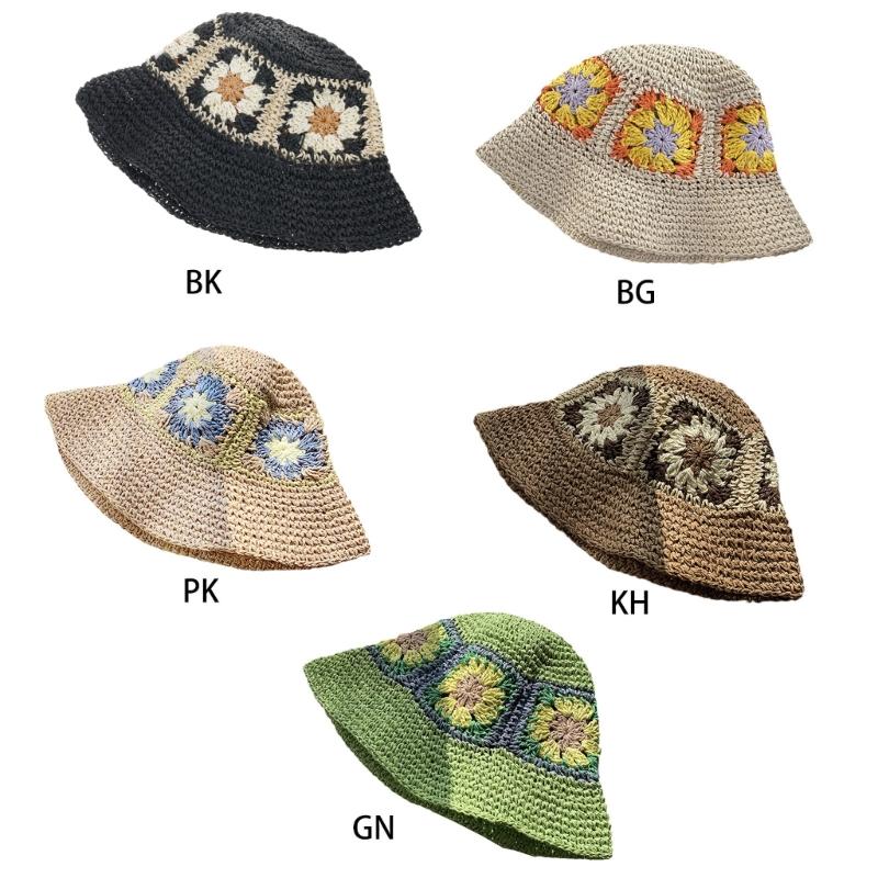 Summer Women Hats Wide Brim Sunscreen Fisherman Hat Supplies Lovely Bucket Hat