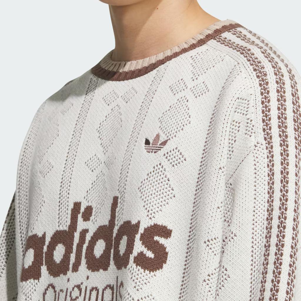 adidas Originali Semplici Comodi Eleganti Maglione in Maglia a Maniche Lunghe Maglione Unisex KS5956