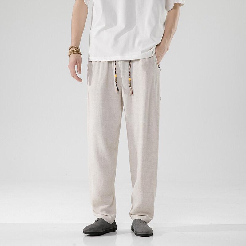 Men Fashion Casual Pants Men Japanese Samurai Embroidery Pants Male Patchwork Harem Pants Man Oversized Harajuku Jogger Trousers