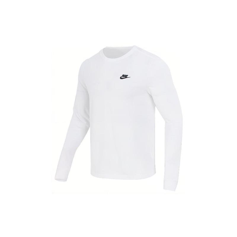 Nike Sportswear Club Men's Long-Sleeve T-Shirt White AR5194-100