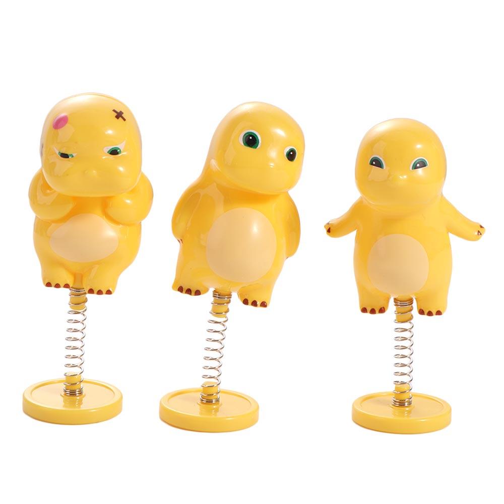 

Plastic Car Shaking Ornament Moving Head Milk Dragon Animal Model Car Accessories